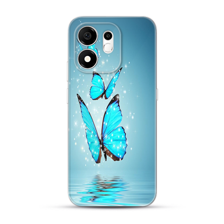 Silikonska Maskica za Honor 600 Smart - Blue Butterfly 269678