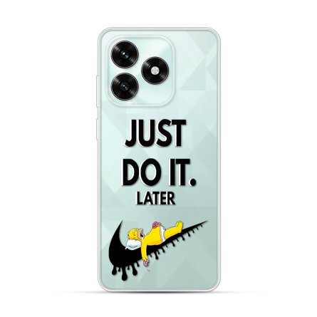 Silikonska Maskica za Honor X5c / X5c Plus - Just Do It (Later) 269924