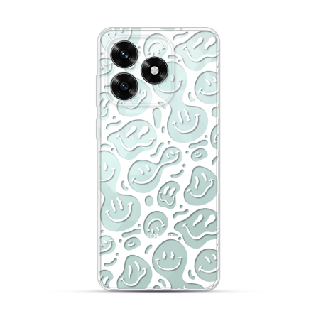 Silikonska Maskica za Honor X5c / X5c Plus - White Smiley 269958
