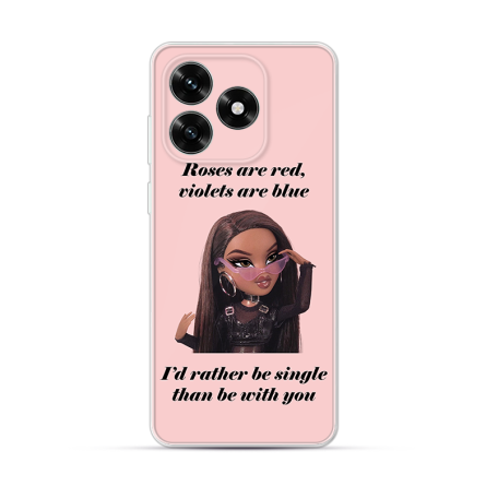 Silikonska Maskica za Honor X5c / X5c Plus - Confident Girl 269998