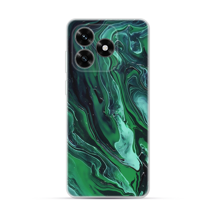 Silikonska Maskica za Honor X5c / X5c Plus - Liquid Green 270035