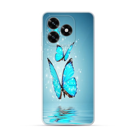 Silikonska Maskica za Honor X5c / X5c Plus - Blue Butterfly 270039