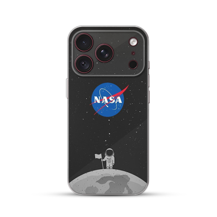 Silikonska Maskica za iPhone 18 Pro Max - Nasa 270098