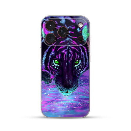 Silikonska Maskica za iPhone 18 Pro Max - Neon Tiger 270110