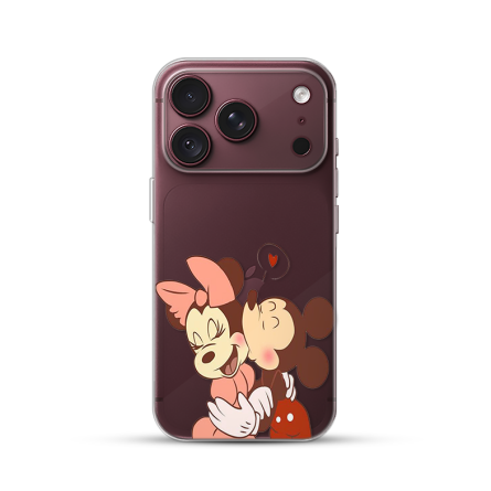 Silikonska Maskica za iPhone 18 Pro Max - Mouse Kiss 270129