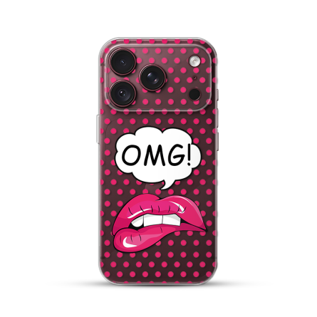 Silikonska Maskica za iPhone 18 Pro Max - Red Lips 270151