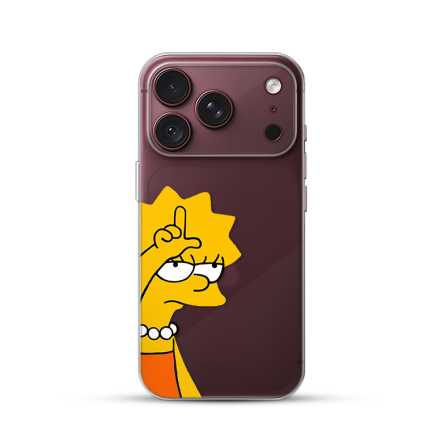 Silikonska Maskica za iPhone 18 Pro Max - L Stands For Loser 270155