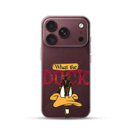 Silikonska Maskica za iPhone 18 Pro Max - What The Duck 270167