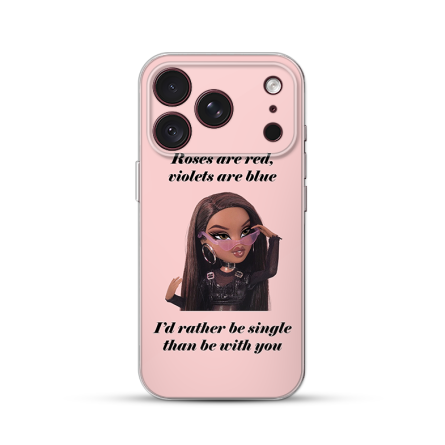 Silikonska Maskica za iPhone 18 Pro Max - Confident Girl 270171
