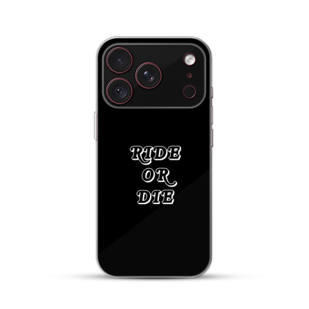 Silikonska Maskica za iPhone 18 Pro Max - Ride Or Die 270191