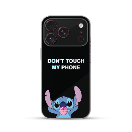 Silikonska Maskica za iPhone 18 Pro Max - Don't Touch My Phone 270193
