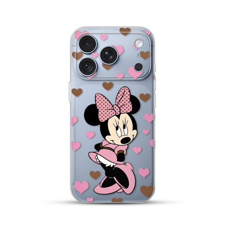 Silikonska Maskica za iPhone 18 Pro - Cute Mouse 270408
