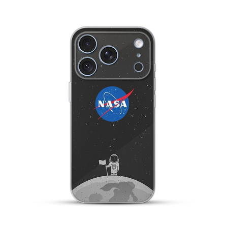 Silikonska Maskica za iPhone 18 Pro - Nasa 270422