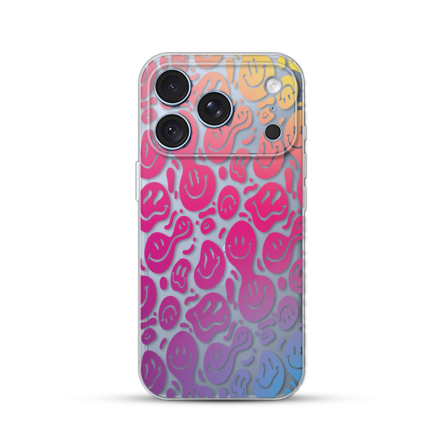 Silikonska Maskica za iPhone 18 Pro - Colorful Smiley 270459