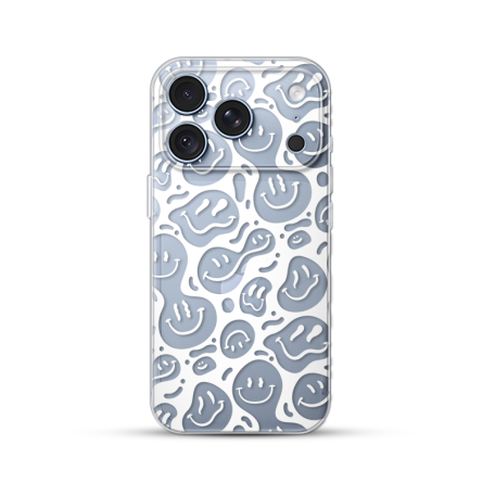 Silikonska Maskica za iPhone 18 Pro - White Smiley 270461