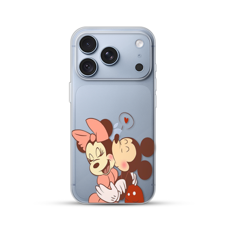 Silikonska Maskica za iPhone 18 Pro - Mouse Kiss 270463