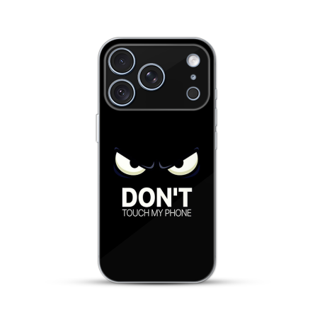 Silikonska Maskica za iPhone 18 Pro - Don't Touch My Phone 270480
