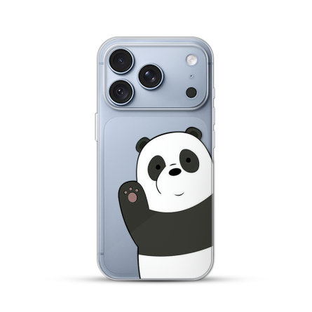 Silikonska Maskica za iPhone 18 Pro - Hello Panda 270492