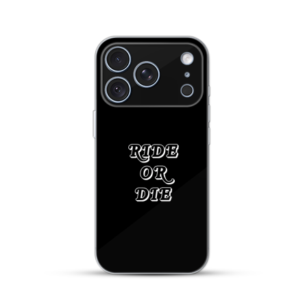 Silikonska Maskica za iPhone 18 Pro - Ride Or Die 270524