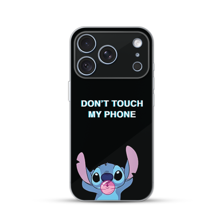 Silikonska Maskica za iPhone 18 Pro - Don't Touch My Phone 270526