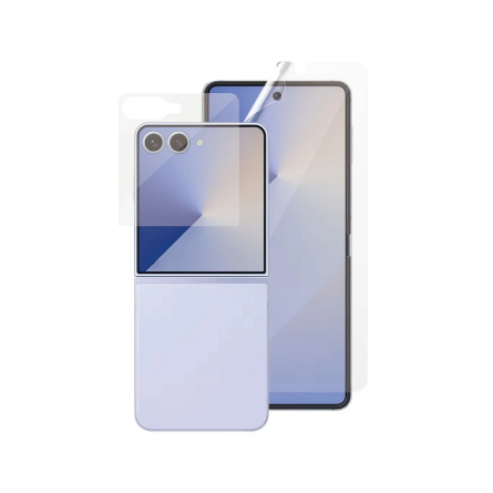 HD zaštitina folija za ekran za Samsung Galaxy Z Flip7 (3D) - (Prozirna sa crnim rubovima) 270619