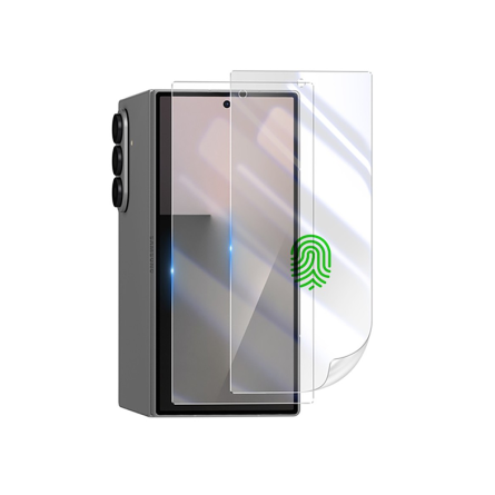 HD zaštitina folija za ekran za Samsung Galaxy Z Fold8 Ultra / Z Fold7 (3D) - (Prozirna sa crnim rubovima) 270628