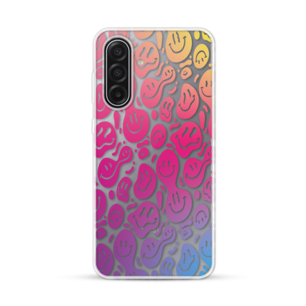 Silikonska Maskica za Samsung Galaxy A18 - Colorful Smiley 271046