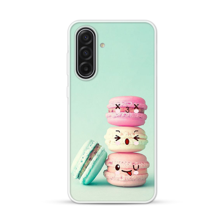 Silikonska Maskica za Samsung Galaxy A18 - Happy Macarons 271072