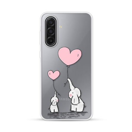 Silikonska Maskica za Samsung Galaxy A18 - Elephant Heart 271076