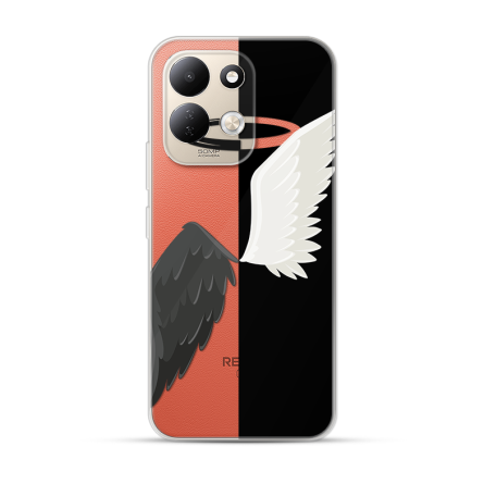 Silikonska Maskica za Redmi 17 - Black & White 271201