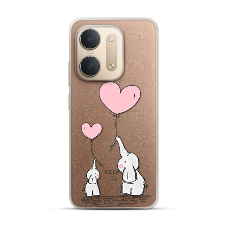 Silikonska Maskica za Redmi 17C - Elephant Heart 271390