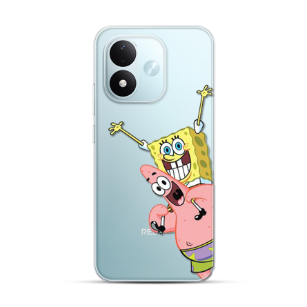 Silikonska Maskica za Redmi Note 17 4G/5G - Spognebob & Patrick 271518