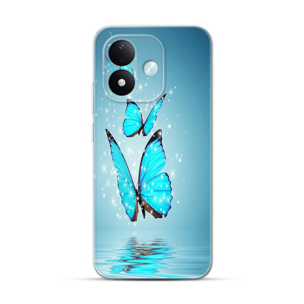 Silikonska Maskica za Redmi Note 17 4G/5G - Blue Butterfly 271602