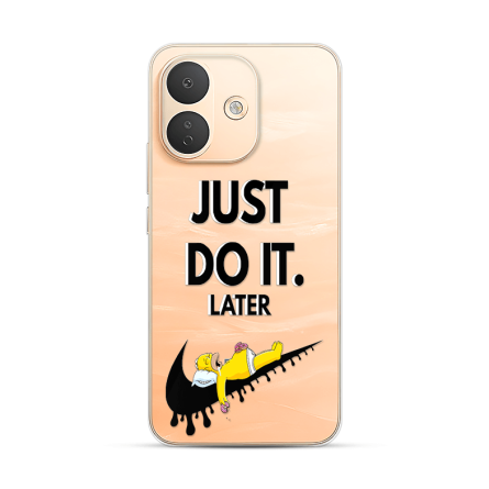 Silikonska Maskica za Redmi Note 17 Pro - Just Do It (Later) 271655