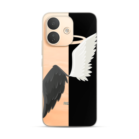 Silikonska Maskica za Redmi Note 17 Pro - Black & White 271682
