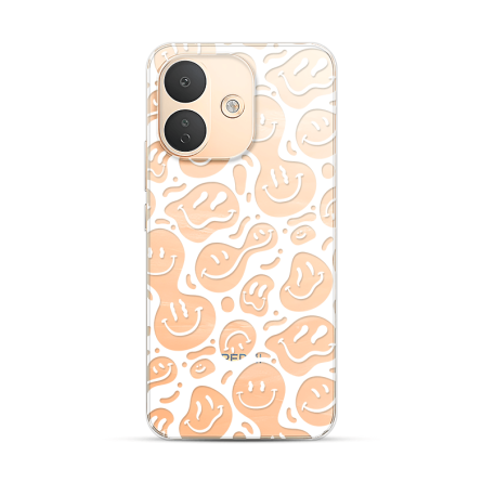 Silikonska Maskica za Redmi Note 17 Pro - White Smiley 271710