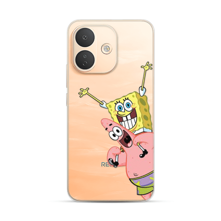 Silikonska Maskica za Redmi Note 17 Pro - Spognebob & Patrick 271714