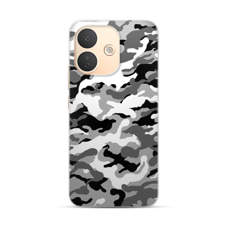 Silikonska Maskica za Redmi Note 17 Pro - Camouflage - siva 271789