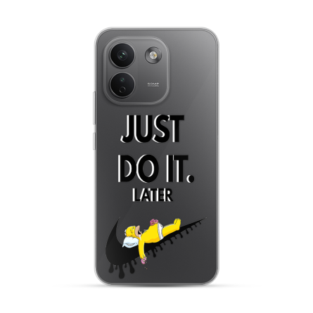 Silikonska Maskica za Redmi Note 17 Pro Max - Just Do It (Later) 271991