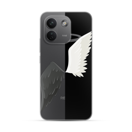 Silikonska Maskica za Redmi Note 17 Pro Max - Black & White 272013