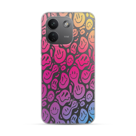 Silikonska Maskica za Redmi Note 17 Pro Max - Colorful Smiley 272023