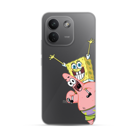 Silikonska Maskica za Redmi Note 17 Pro Max - Spognebob & Patrick 272029