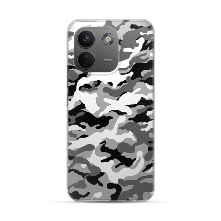 Silikonska Maskica za Redmi Note 17 Pro Max - Camouflage - siva 272105