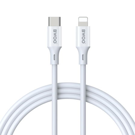 BWOO Type-C na Lightning data kabel - 27W - 200cm 272162