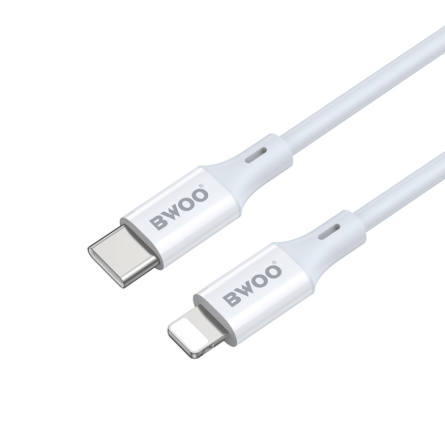 BWOO Type-C na Lightning data kabel - 27W - 200cm 272163