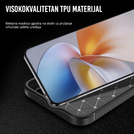 Armor Silikonska Carbon fiber Maskica za Samsung Galaxy S26 FE / S25 FE 272176