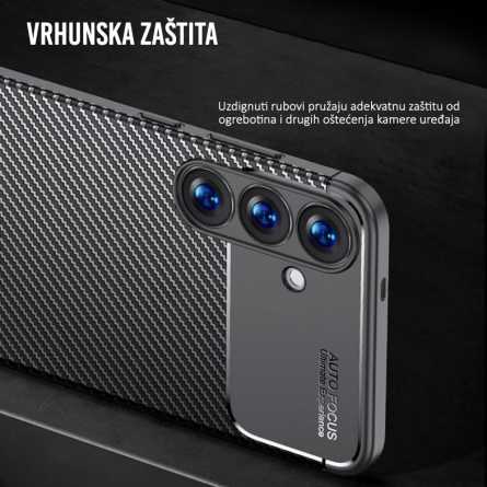 Armor Silikonska Carbon fiber Maskica za Samsung Galaxy S26 FE / S25 FE 272177