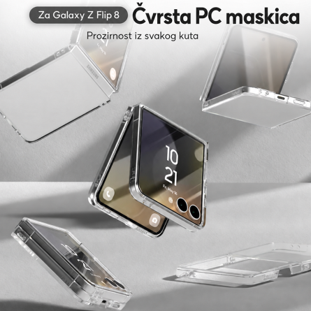 Mercury tvrda maskica za Samsung Galaxy Z Flip8 – Prozirna 272265