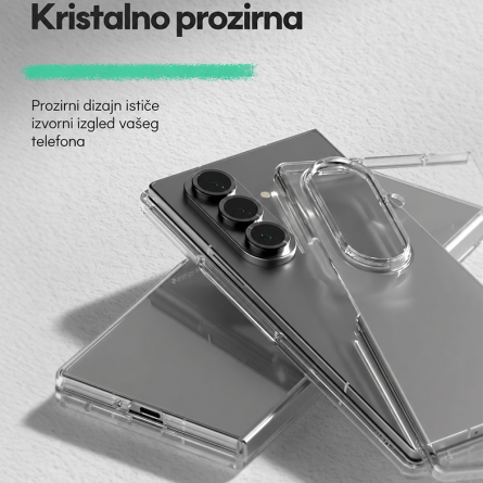  Mercury tvrda maskica za Samsung Galaxy Z Fold8 Ultra / Z Fold7 – Prozirna  272270
