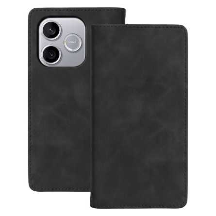 Smart Suede Preklopna Maskica za Honor 600 Lite - Crna 272301